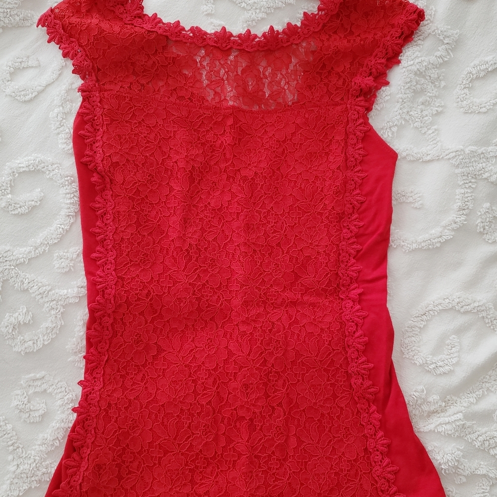 Express lace top